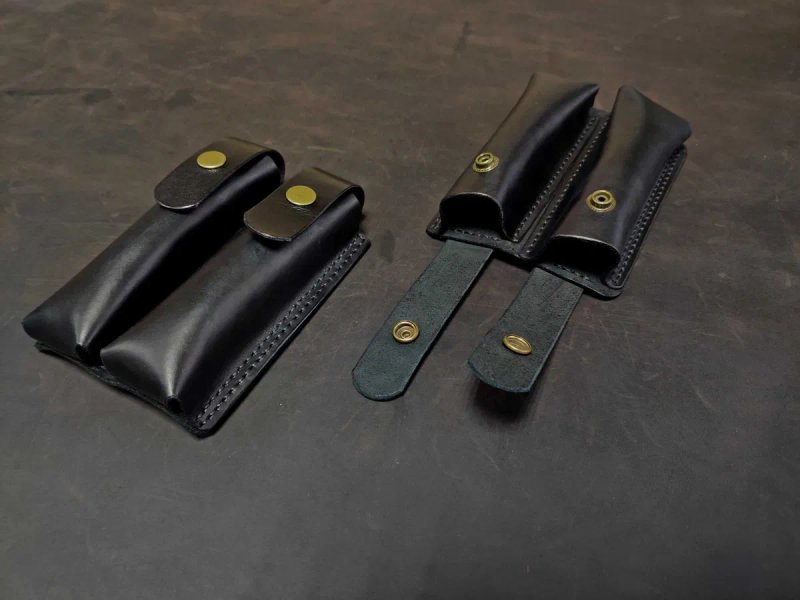 Подвійний підсумок для магазинів, паучер для магазинів Glock, Sig Sauer, Walther, H&K, S&W, ФОРТ, CZ, Beretta, АПС, Colt — фото 5