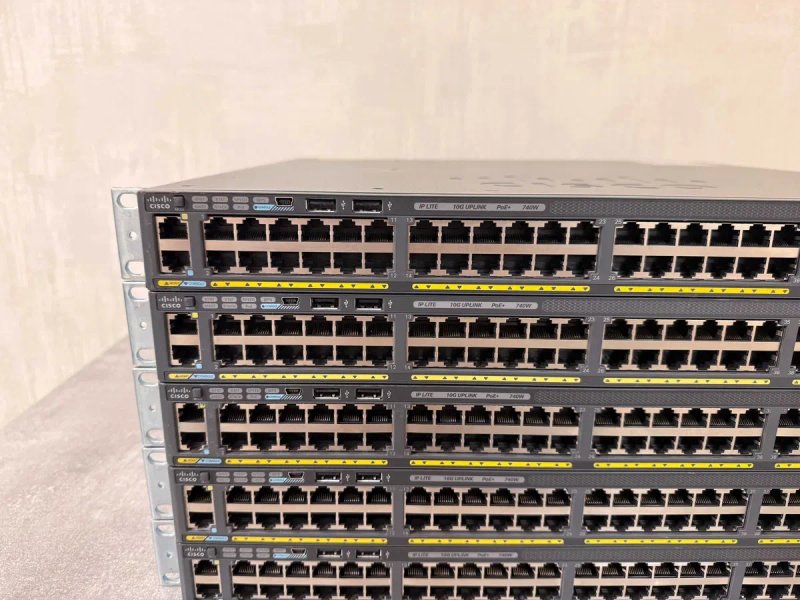 48 POE+ 10Gb Uplink Комутатори Cisco Catalyst WS-C2960XR-48FPD-I гот/безгот розрахунок — фото 2