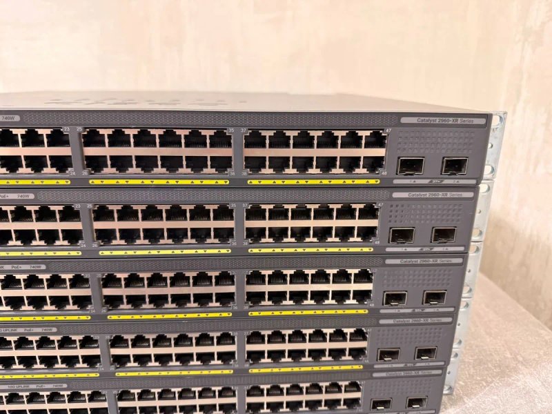 48 POE+ 10Gb Uplink Комутатори Cisco Catalyst WS-C2960XR-48FPD-I гот/безгот розрахунок — фото 3