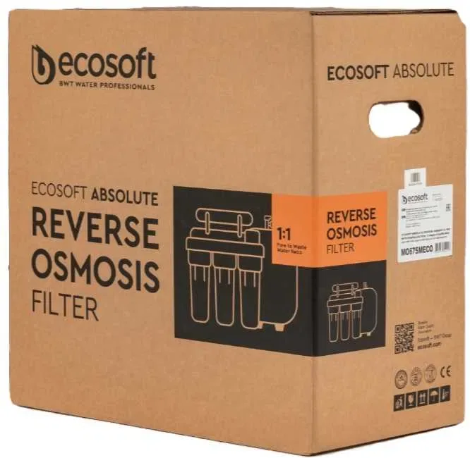 Покращена система зворотного осмосу Ecosoft Absolute 6-75M з мінералізатором. Є монтаж/сервіс — фото 4