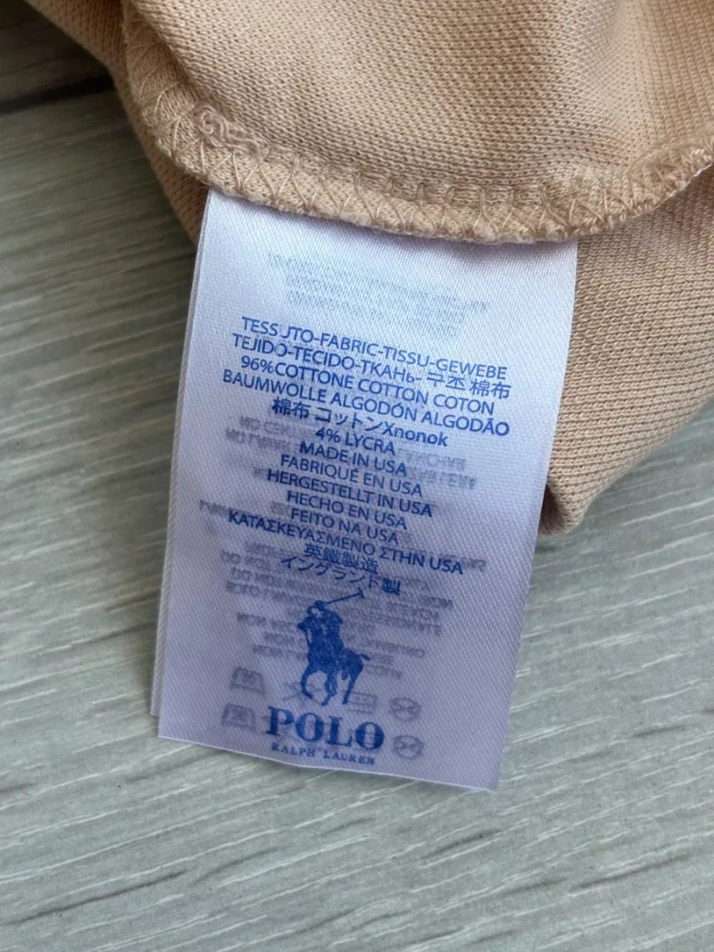 Polo Ralph Lauren Size 3XL XXXL 3ХЛ ХХХЛ Розмір Поло Ральф Лорен Нове Чоловіче Поло Футболка Сорочка Теніска Джерсі Майка Кежуал Бежевий Колір — фото 7