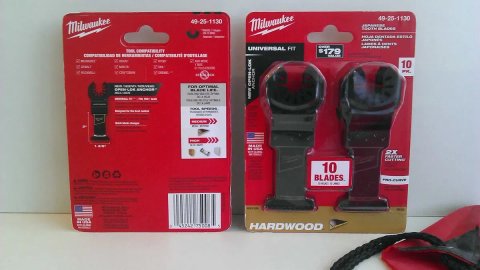 Полотна/леза до реноватора/мультитула - Milwaukee 49-10-9208 8PC.