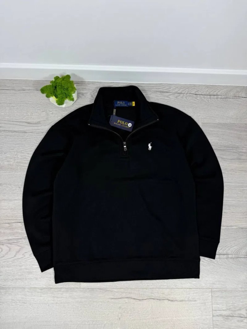 Полузамок Зіп-худі 1/3 Polo Ralph Lauren чорний, сірий, бежевий Xs, S, M, L, XL, XXL | Бірки | Преміальна якість | Streetwear | ДЕШЕВО | Оригінал — фото 3