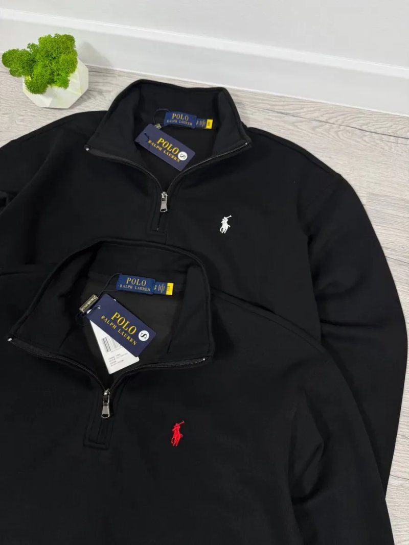 Полузамок Зіп-худі 1/3 Polo Ralph Lauren чорний, сірий, бежевий Xs, S, M, L, XL, XXL | Бірки | Преміальна якість | Streetwear | ДЕШЕВО | Оригінал — фото 6