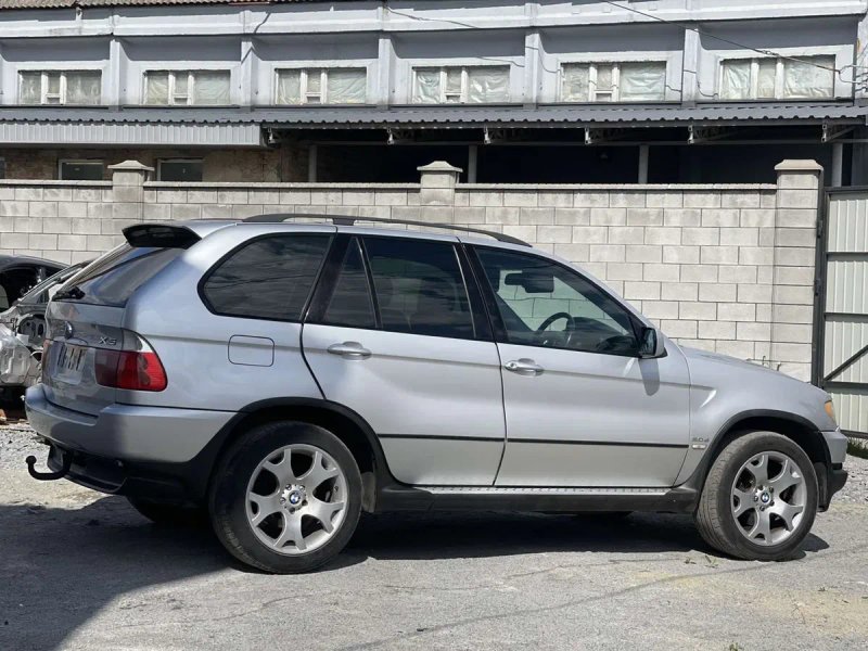 Пороги алюминиевые BMW X5 E53 Порогі БМВ Х5 Е53 подножки Алюмінієві — фото 4