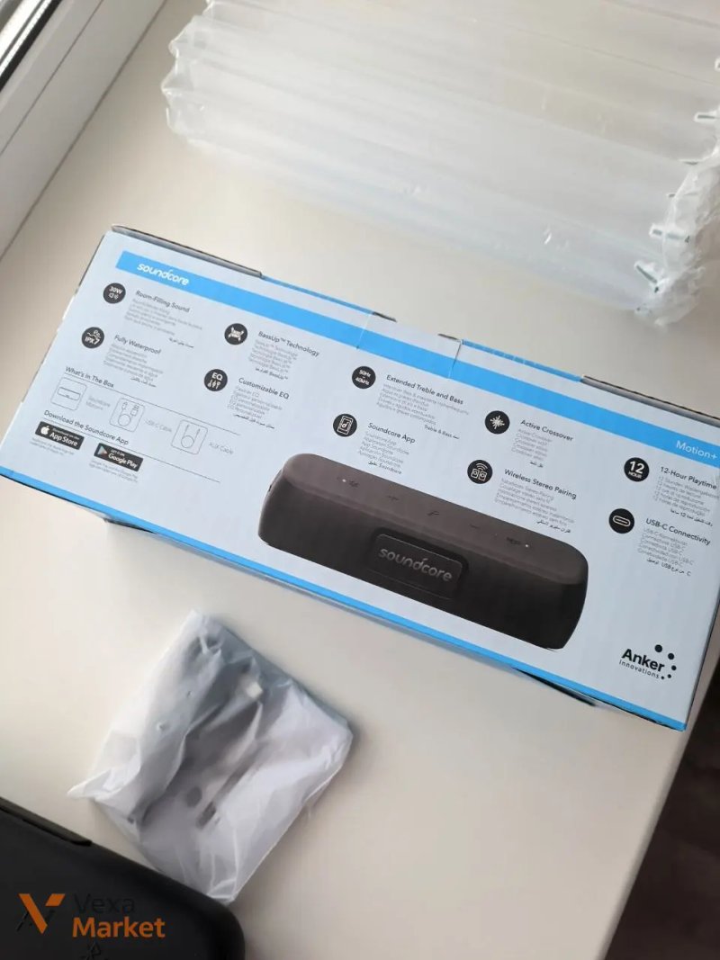 Портативна акустика Anker Soundcore Motion+ Bluetooth, Hi-Res, 30 Вт — фото 5