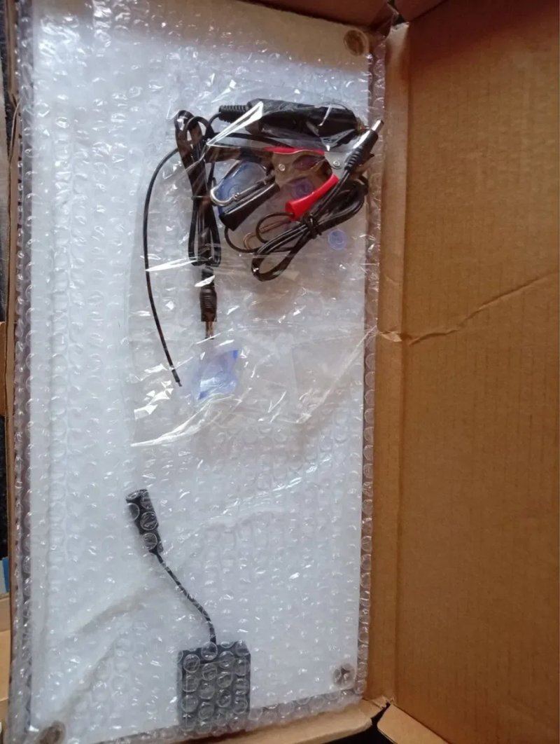 Портативна сонячна панель 12V 20W USB 5V 3A для зарядки акумулятора та телефону — фото 2