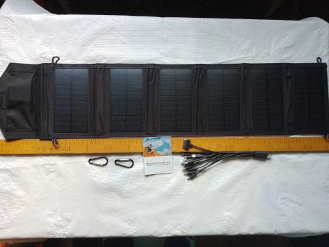 Портативна сонячна зарядна станція, планшет 6 В, 12 (25) Вт
