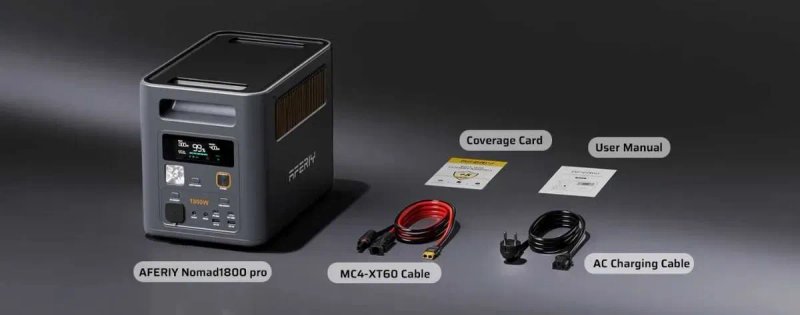 Портативна зарядна станція Aferiy AF-P180 Pro 1800W 1024Wh LiFePO4 — фото 6