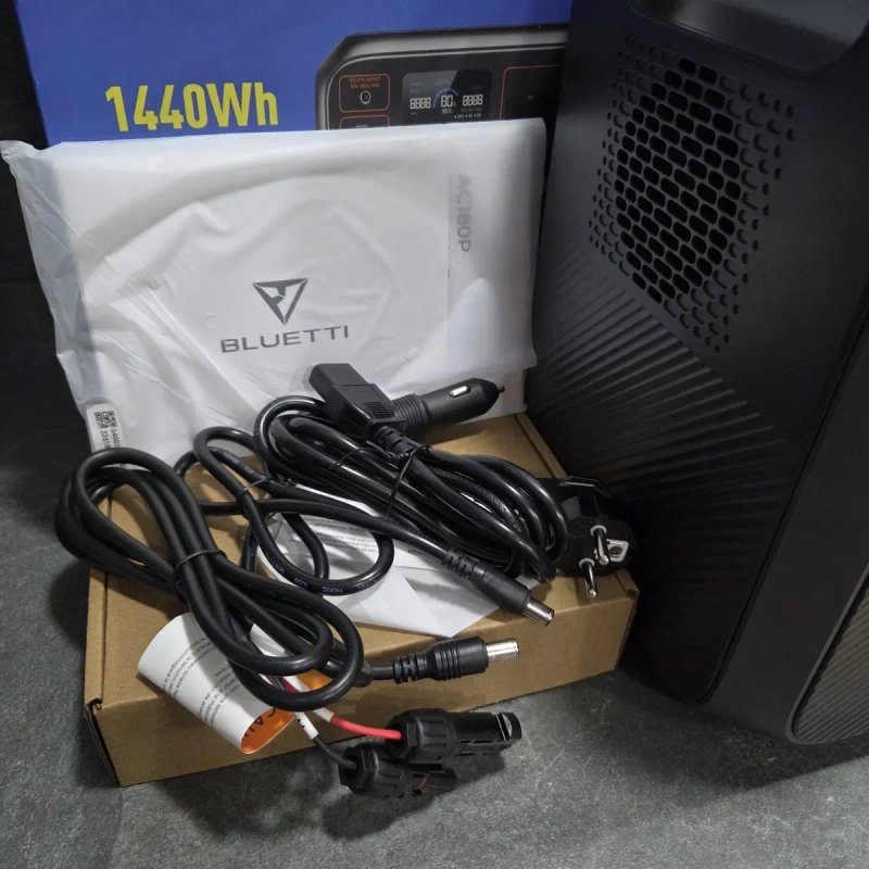 Портативна зарядна станція BLUETTI AC180P (1440Wh / 1800W) — фото 5