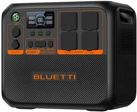 Портативна зарядна станція bluetti ac200pl 2400Вт