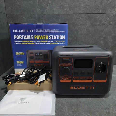 Портативна зарядна станція BLUETTI AC50P (504Wh / 700W)