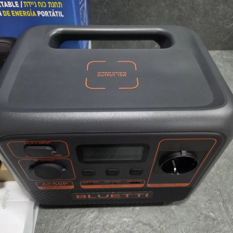 Портативна зарядна станція BLUETTI AC50P (504Wh / 700W) — фото 4