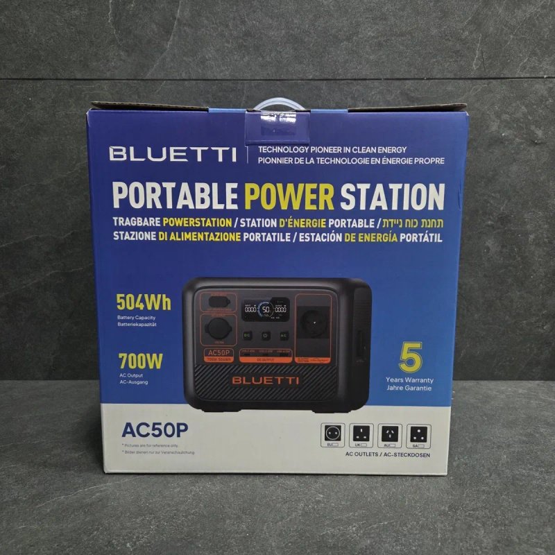 Портативна зарядна станція BLUETTI AC50P (504Wh / 700W) — фото 5