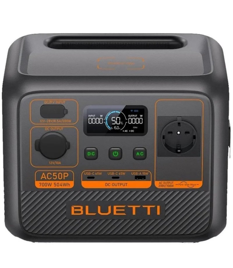 Портативна зарядна станція BLUETTI AC50P (504Wh / 700W) — фото 6