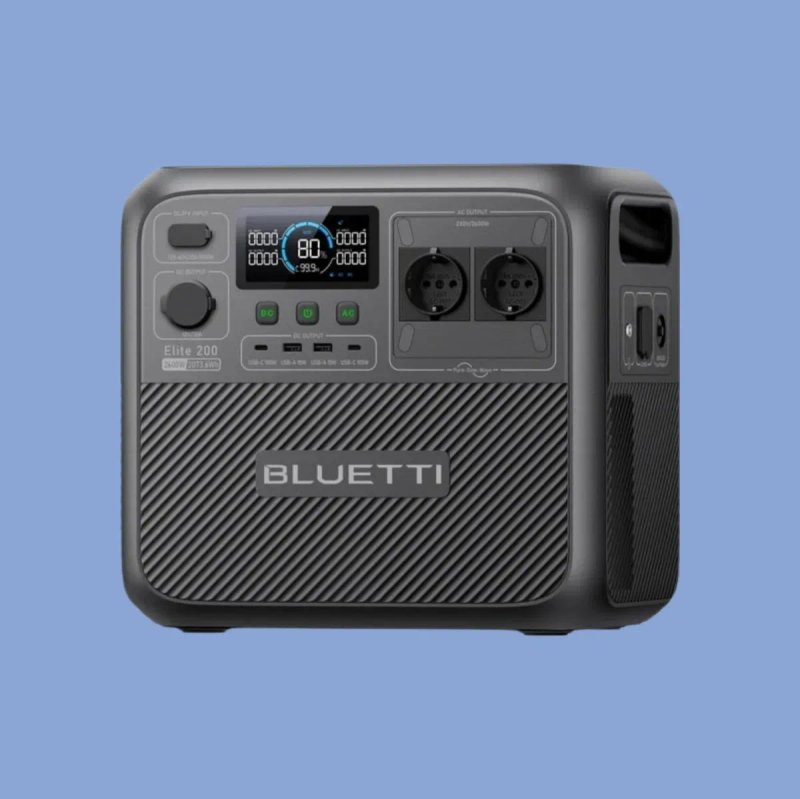 Портативна зарядна станція BLUETTI Elite 200 V2 — фото 2