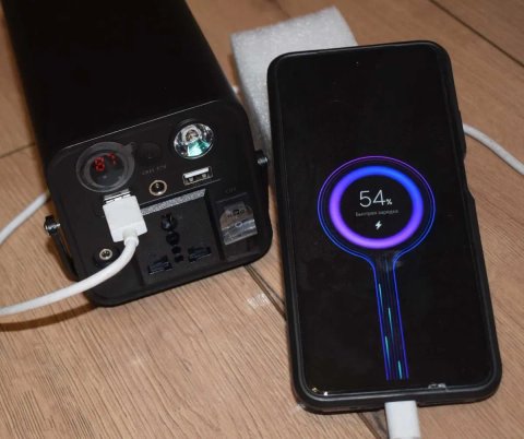 Портативная зарядная станция OKD180 45000мАч / Электростанция для дома / Power Bank / Повербанк 180Вт