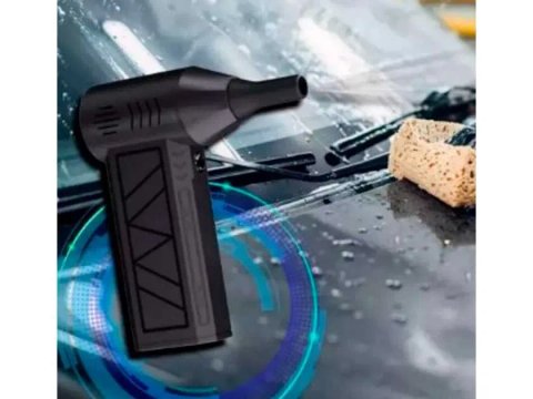 Портативний повітродув Mini Jet Fan 52 м/с кишеньковий турбовентилятор
