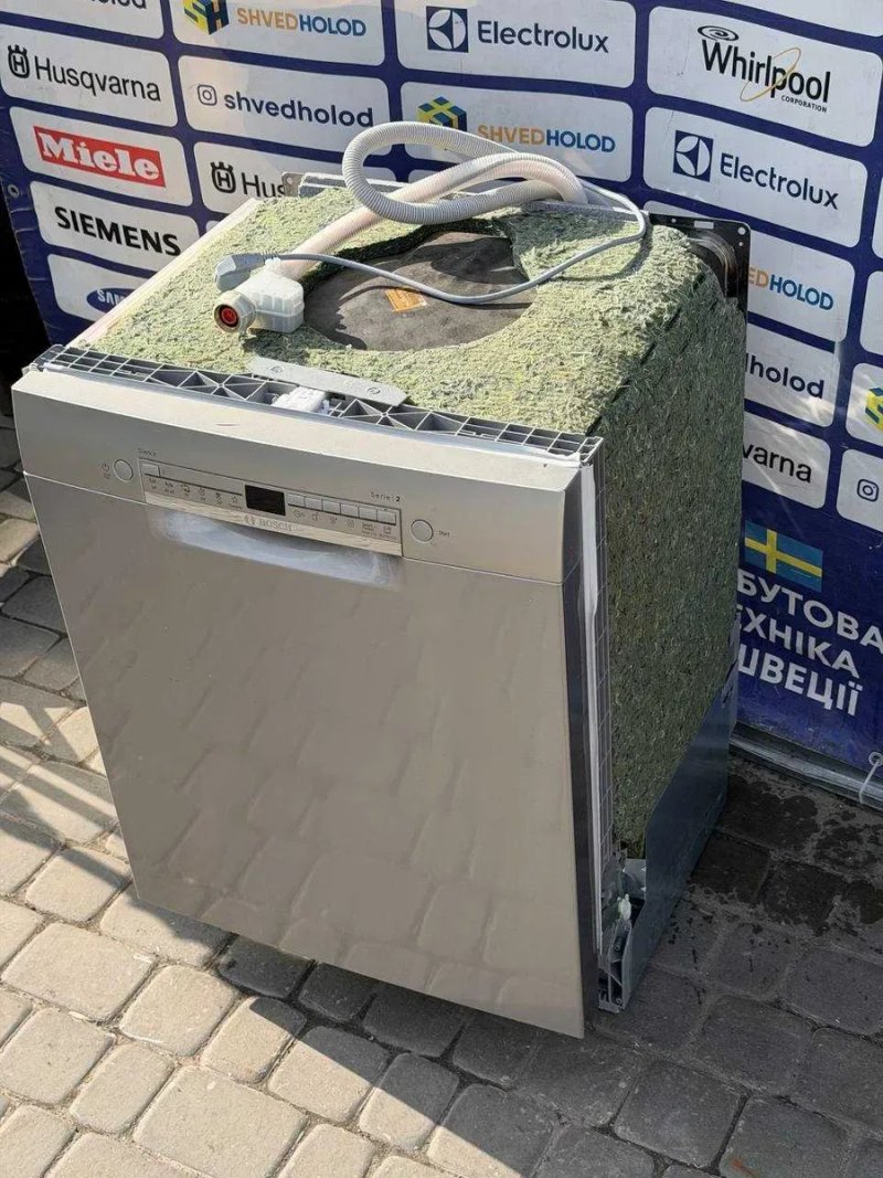 Посудомийна машина б/в 60см BOSCH 85/60/60 Металік #07701 у відмінному стані — фото 3