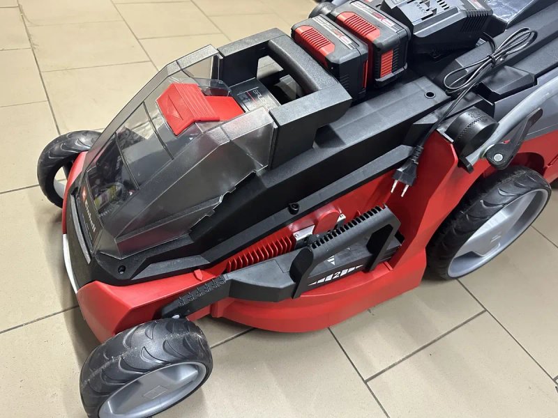 Потужна Акумуляторна газонокосарка Einhell GE-CM 43 Li M Kit — фото 5
