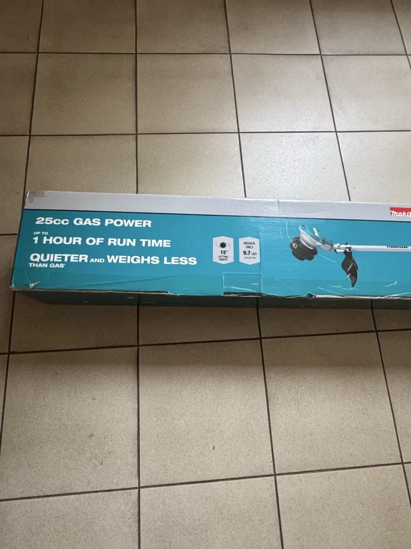 Потужний Акумуляторний Тример Makita 40V Max XGT® Безщітковий (4.0Ah) ОРИГІНАЛ — фото 4