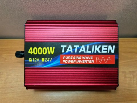Потужний інвертор TATALIKEN 4000W — перетворювач напруги, чистий синус