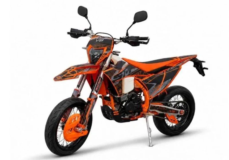 Потужний Мотард! Мотоцикл STM (STN) V8 Motard в наявності в мотосалоні Артмото гарантія — фото 3