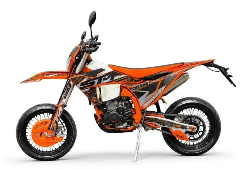 Потужний Мотард! Мотоцикл STM (STN) V8 Motard в наявності в мотосалоні Артмото гарантія — фото 4