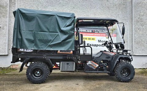 Повнопривідний Грузовий квадроцикл Hummer 400cc (4x4) у максимальній комплектації! навантаження до 1200кг.