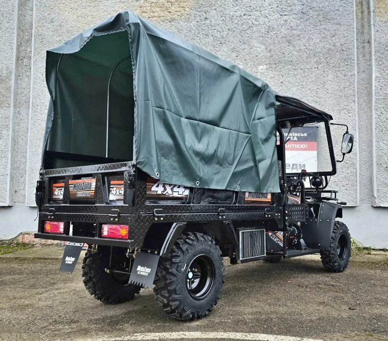 Повнопривідний Грузовий квадроцикл Hummer 400cc (4x4) у максимальній комплектації! навантаження до 1200кг. — фото 8