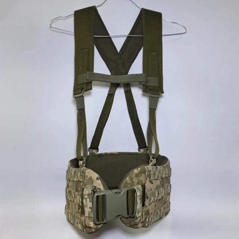 Пояс РПС з балістичним пакетом 1 клас захисту по ДСТУ. ЦІНА пояса з балістикою - 4700 грн.  Матеріал пояса Cordura 1000D. Сертифікати надаємо. — фото 7