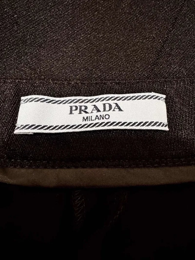 Prada Milano Оригінальні брюки з блискавками riri (Розмір IT 44 / M-L) — фото 7