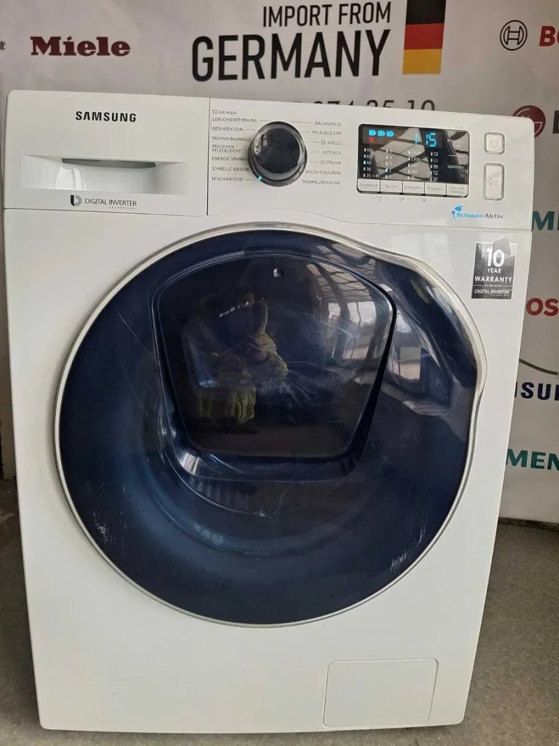 пралка з сушкою прально-сушильна машина Samsung inverter — фото 2
