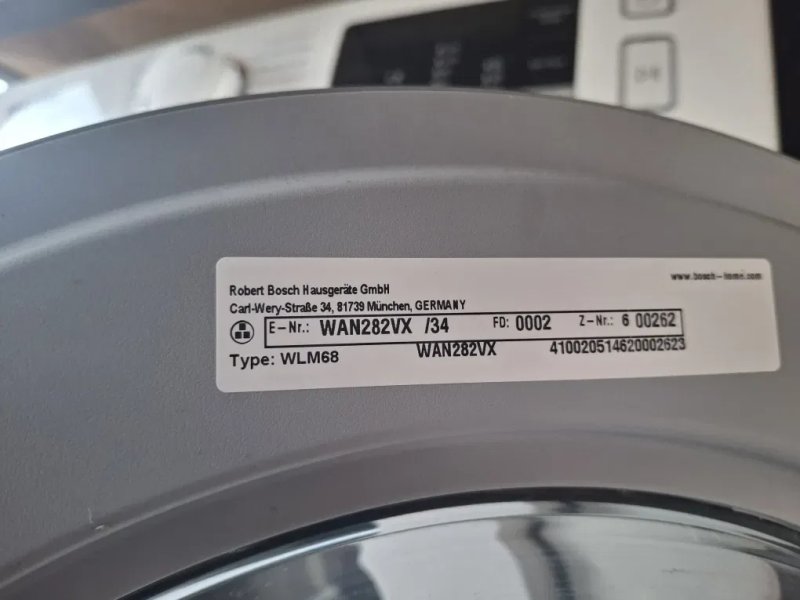 Пральна машина Bosch model WAN282V9 — фото 6
