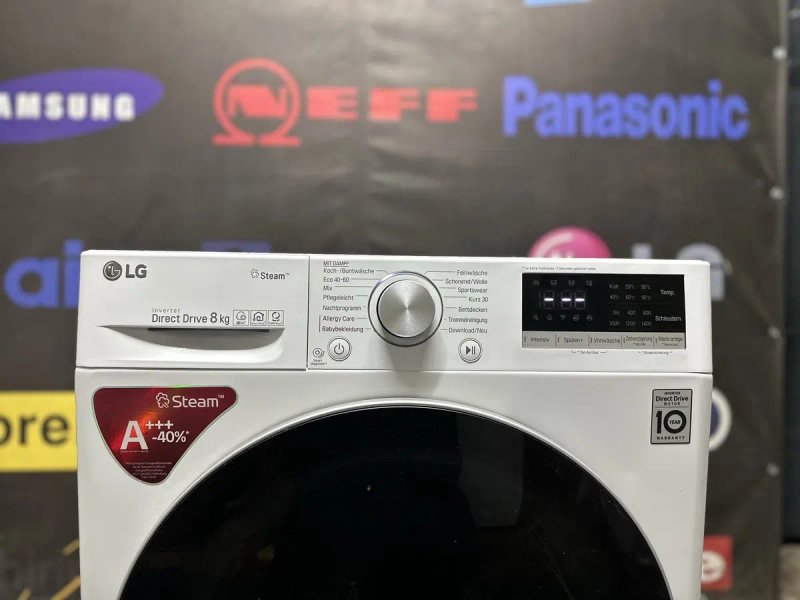 Пральна машина LG / 8 кг/2021 рік /Direct Drive/A+++/6motion/ TurboWash — фото 2