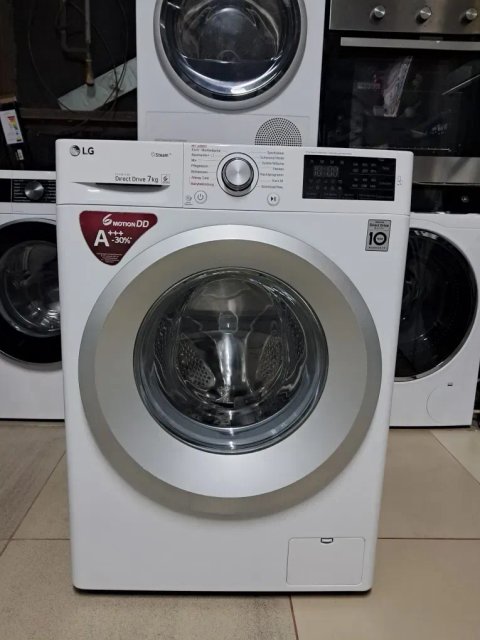 Пральна машина LG  на 7 кг та 1400 обертів з інверторним двигуном на прямому приводі з надзвичайно економним використанням електроенергії А+++