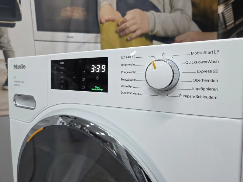 Пральна машина Miele W1 8кг функція PowerWash 2.0 Розглажування парою доставка — фото 4