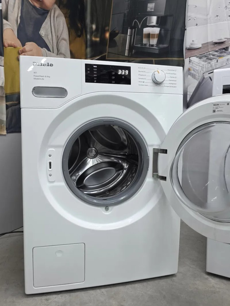 Пральна машина Miele W1 8кг функція PowerWash 2.0 Розглажування парою доставка — фото 5