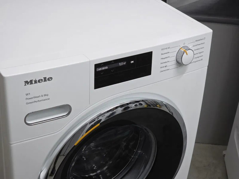Пральна машина Miele W1 GreenPerformance PowerWash SingleWash 9кг НОВА — фото 4