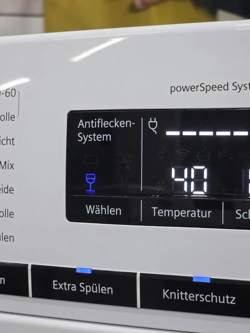 Пральна машина SIEMENS iQ700 PowerSpeed 9кг плями автозважування 2023р — фото 4
