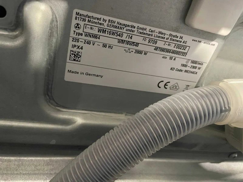 Пральна машина Siemens WM16W540 Німеччина Технодом — фото 8