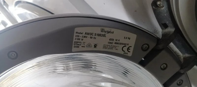 Пральна машина Whirlpool AWOC 51003SL — фото 3
