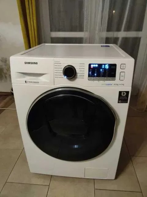 Пральна машина з сушкою Samsung WD80K52E0ZW. Доставка!