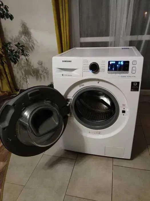 Пральна машина з сушкою Samsung WD80K52E0ZW. Доставка! — фото 2