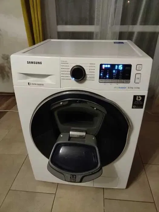 Пральна машина з сушкою Samsung WD80K52E0ZW. Доставка! — фото 3