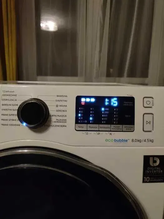 Пральна машина з сушкою Samsung WD80K52E0ZW. Доставка! — фото 4