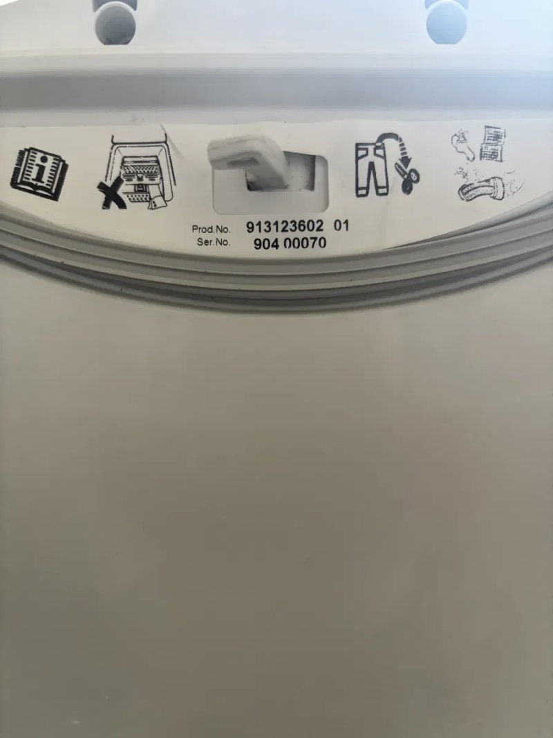 Пральна машина з вертикальним завантаженням AEG, L6TB61268 вертикалка АЕГ 6 серія — фото 3