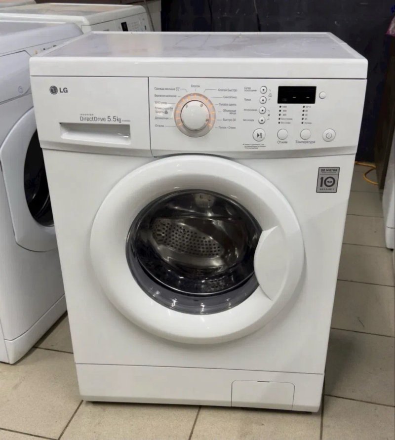 Пральна, стиральная машина з доставкою LG F2V5PS0W, гарантія, занос — фото 6