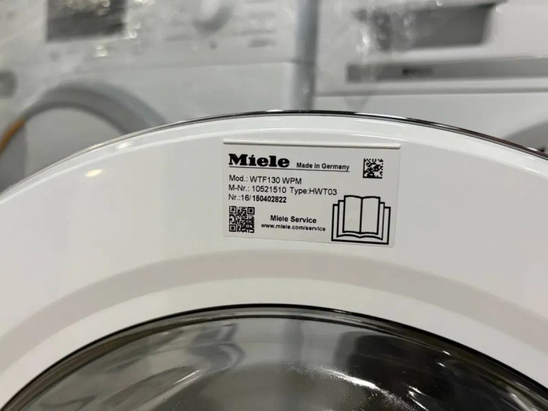 Прально-сушильна машина Miele WTF 130 WPM стиралка сушка миле — фото 6