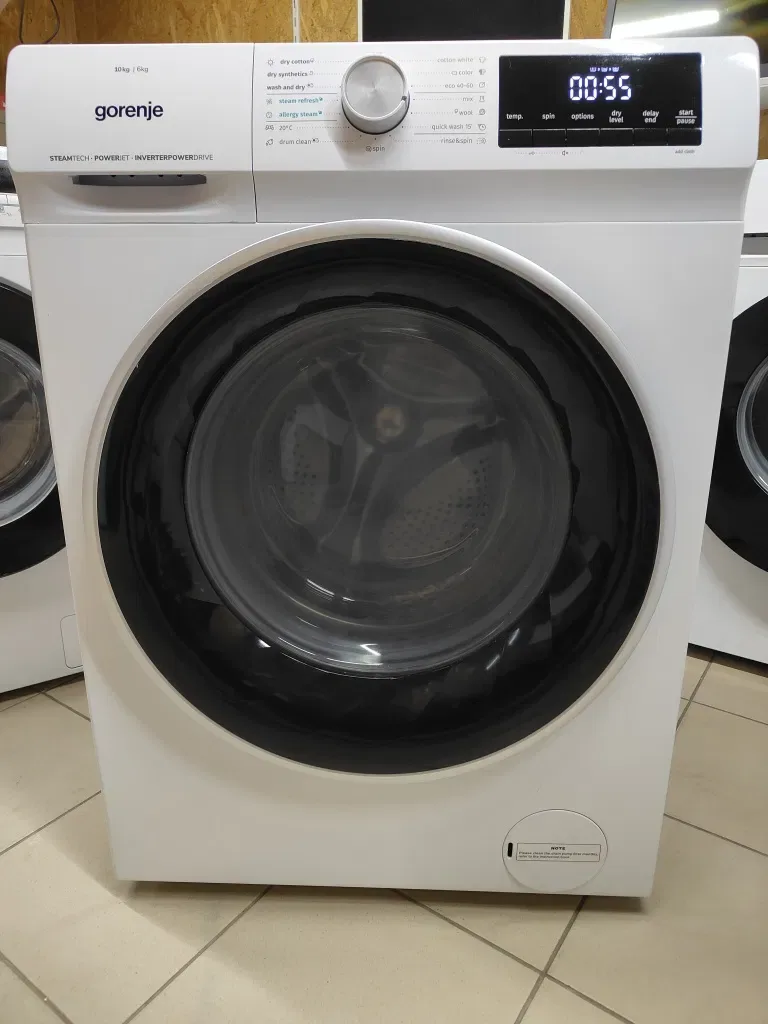 Прально-сушильна машина на 10/6 кг. Gorenje WD10514S.  1400 об/хв — фото 3
